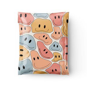 14.5x19 colorful funky poly mailer